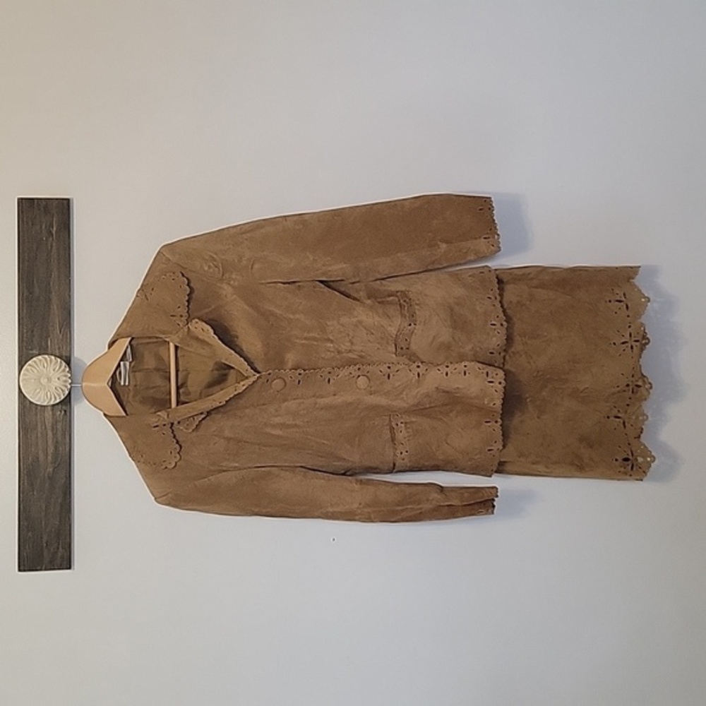 Vintage 1980’s Leather Dress and jacket Size 8 By‎ Styleworks